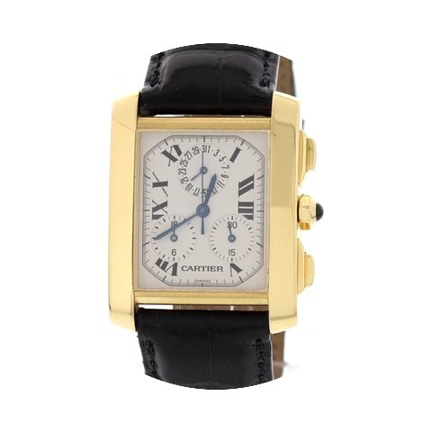 Cartier Men's Cartier Tank Francaise 18K...