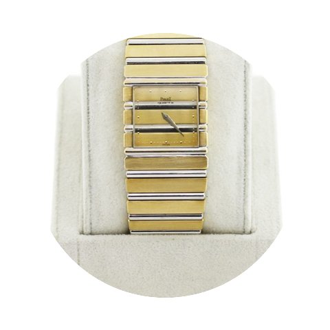 Piaget Polo 18K and Gold Watch...