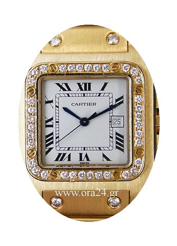 Cartier Santos Original Cartier Diamonds...