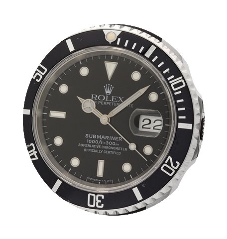 Rolex Submariner Stainless Steel On Rubb...