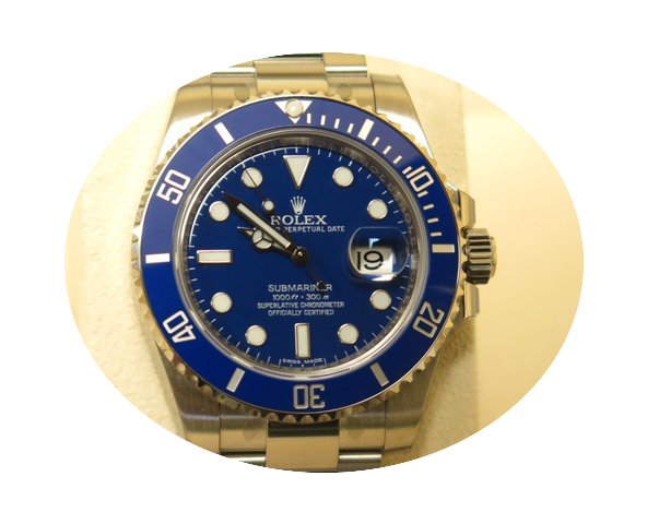 Rolex SUBMARINER REF. 116619 18KT WHITE ...