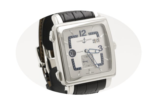 Ulysse Nardin Quadratto Dual Time - full...