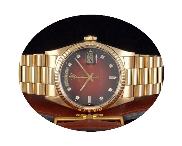 Rolex Day-Date Gelbgold/18kt. RED VIGNET...