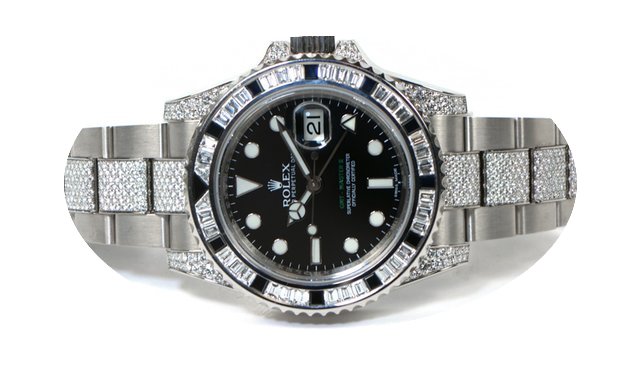 Rolex 116759-SANR Diamond GMT Master II ...