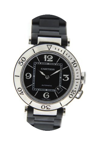 Cartier Pasha Seatimer Stainless Steel...