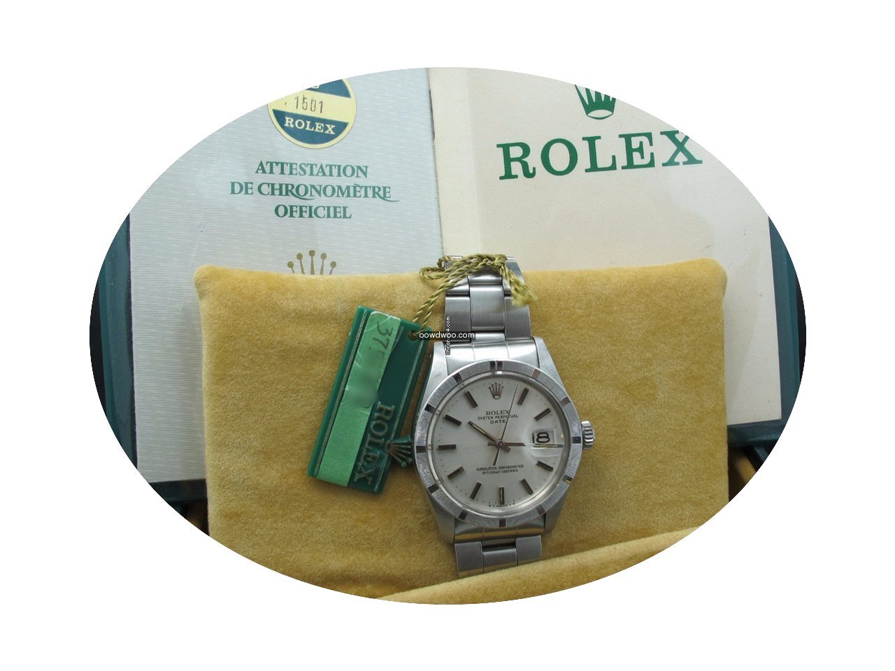 Rolex OYSTER DATE 1501 with Original SIG...