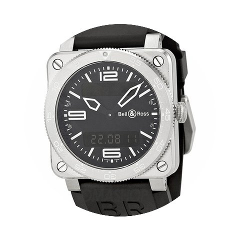 Bell & Ross Type Aviation Steel...