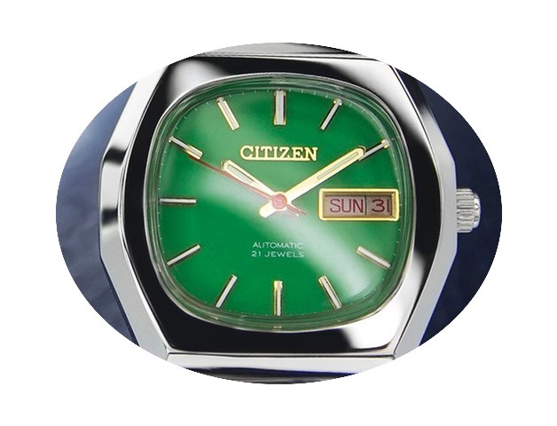 Citizen Vintage Day Date Automatic, Gree...