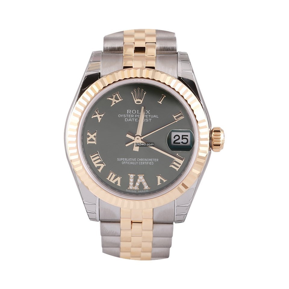 Rolex Lady-Datejust ad: $9,923 Rolex Dat...