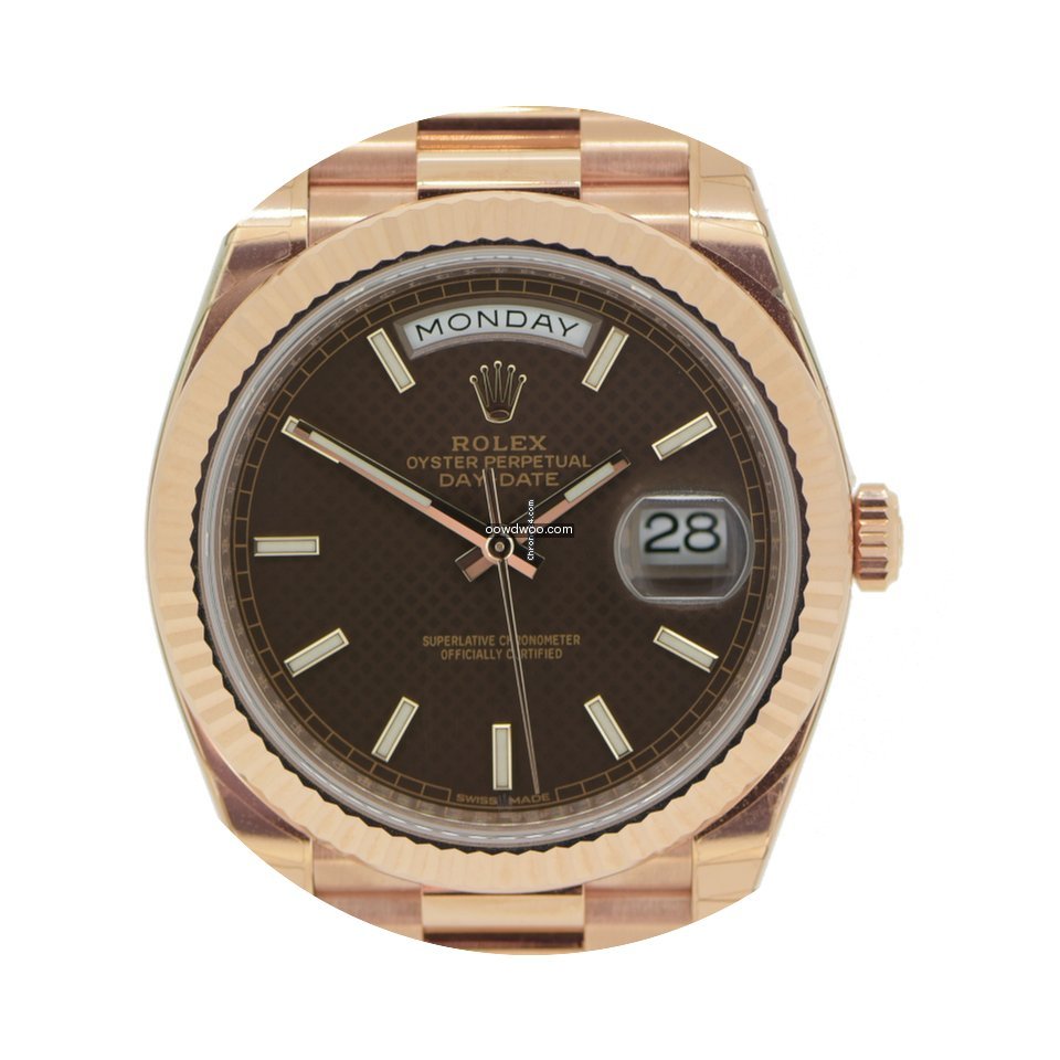 Rolex Day-Date 40 | Rose Gold Chocolate ...