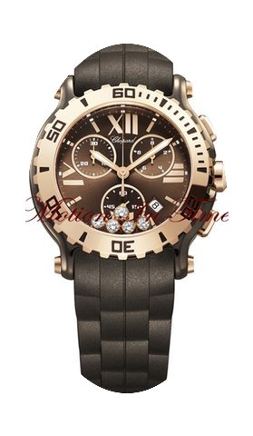 Chopard Happy Sport Chronograph Rose Gol...