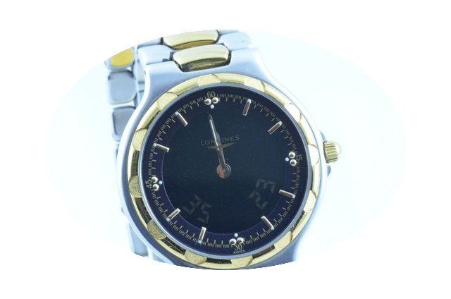 Longines Conquest Herren Uhr Quartz Chro...