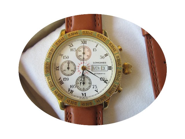 Longines Lindbergh Chronograph Hour Angl...