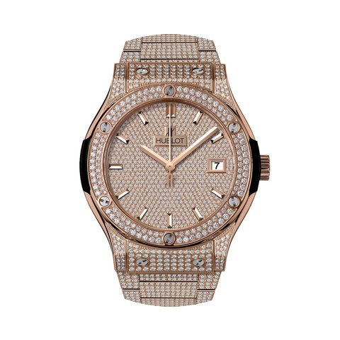Hublot Classic Fusion Quartz King Gold B...