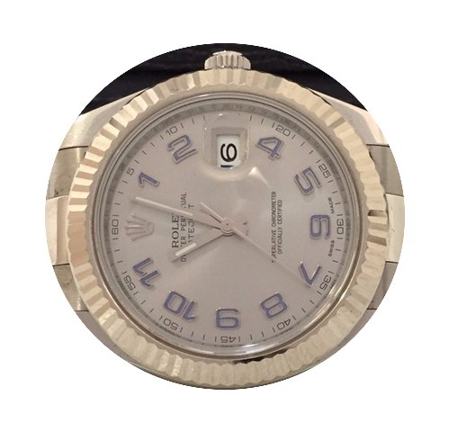 Rolex Datejust Il 41mm Bezel Ouro Branco...