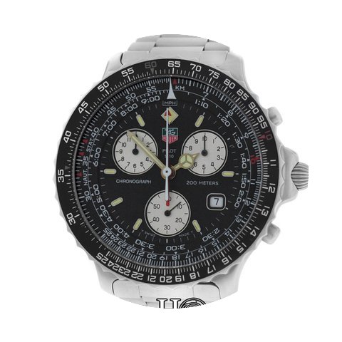 TAG Heuer Men's Pilot 1/10 Chronograph 5...