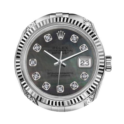 Rolex Ladies Rolex 31mm Datejust Black M...