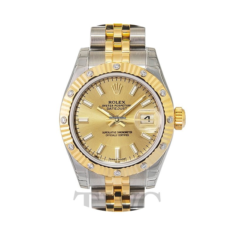 Rolex Lady Datejust Champagne Steel/18k ...