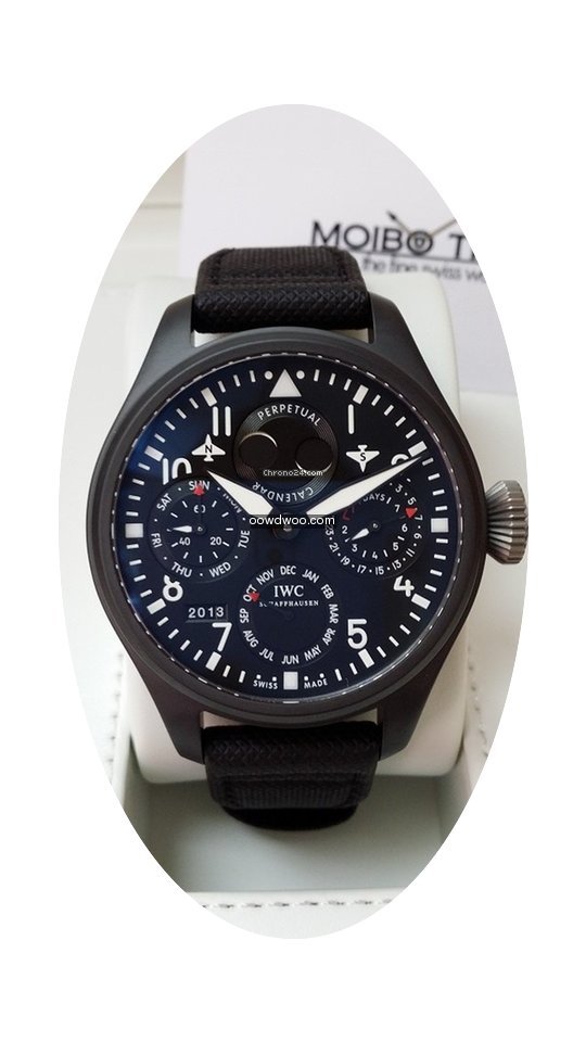 IWC Big Pilot Perpetual Calendar Ceramic...