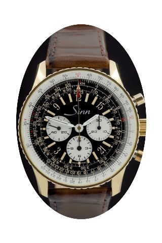 Sinn Navitimer 903 -Gold Plaque- Lemania...