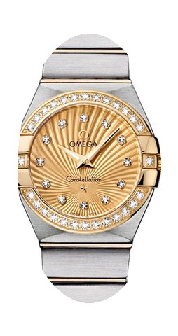 Omega Constellation Brushed 27mm Ladies ...
