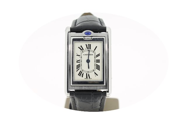 Cartier Basculante (BOX2001) 24mm Steel...