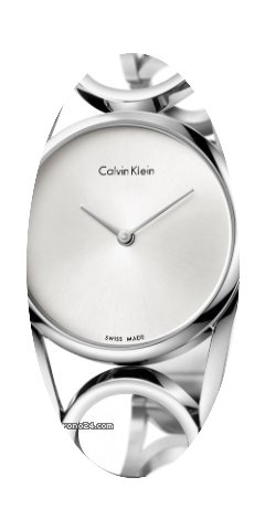 ck Calvin Klein round K5U2M146 Damenarmb...