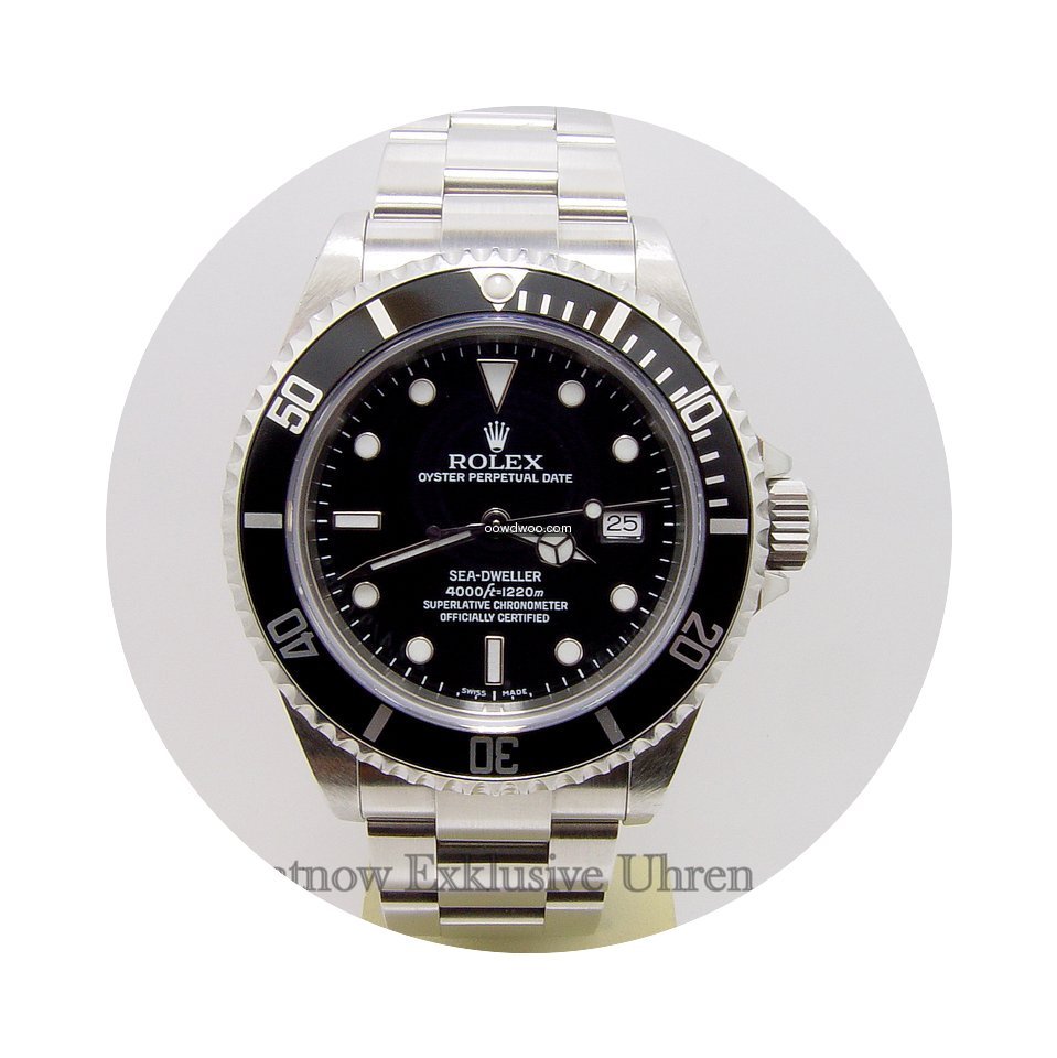 Rolex Sea Dweller Stahl...