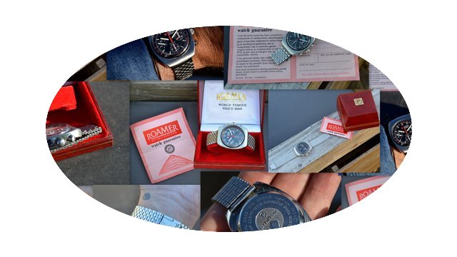 Roamer Stingray vintage chronograph Val....
