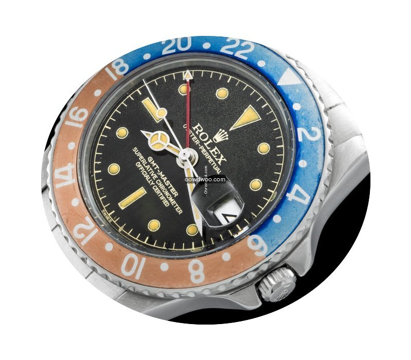 Rolex “The Full set Gilt GMT ref. 1675...