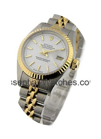 Rolex Used Lady's 2 Tone DATEJUST with J...