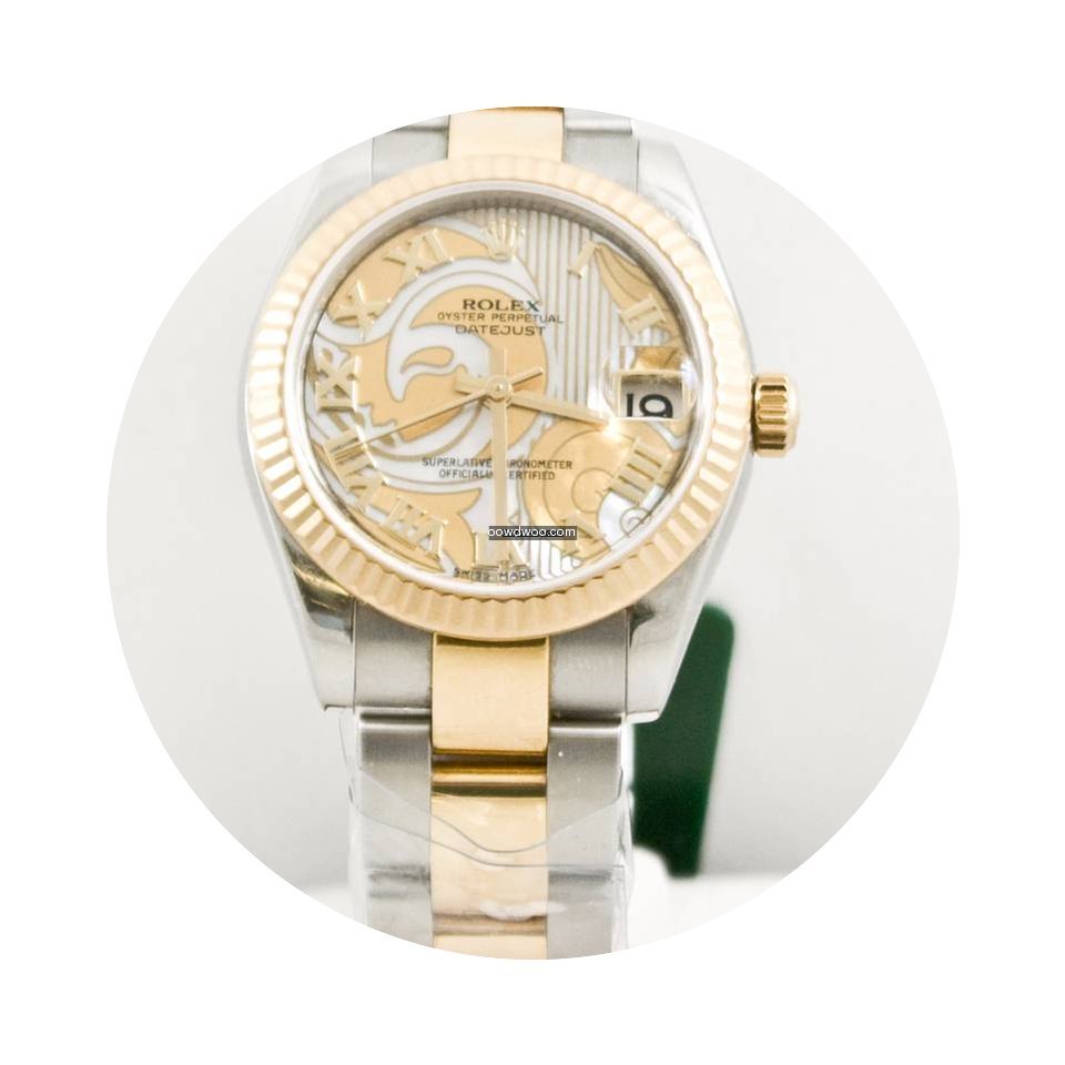 Rolex Lady-Datejust 178273 Gold Dust Dre...