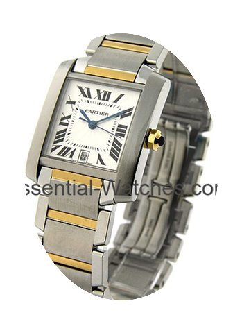 Cartier Tank Francaise Two Tone...