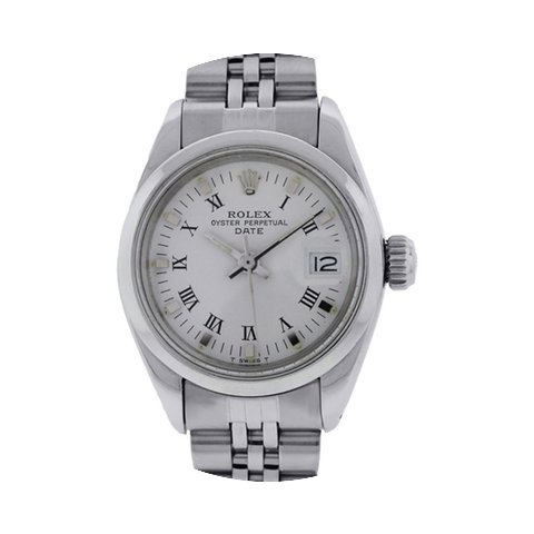 Rolex 6916 Date Stainless Steel Roman Di...