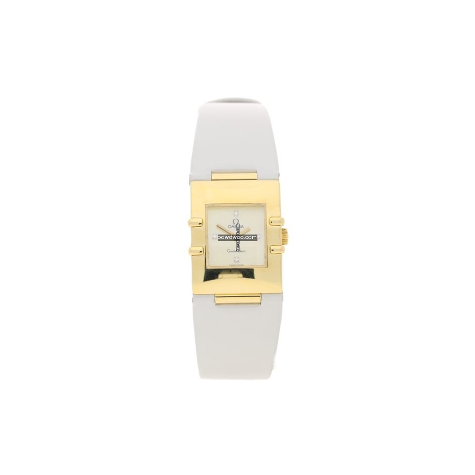 Omega Constellation Quadra - 18ct Yellow...