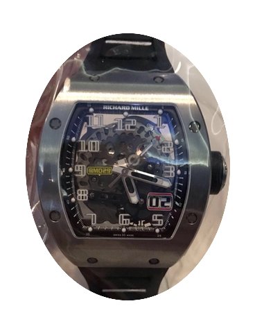 Richard Mille [NEW] RM 029 Titanium Big ...