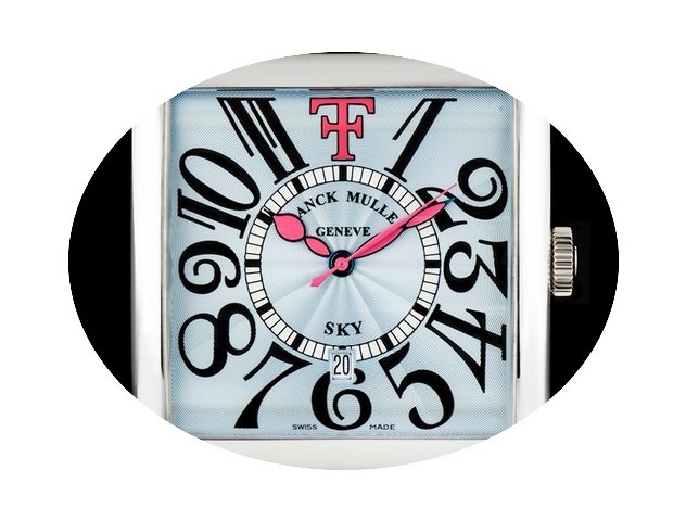 Franck Muller 18k W/G Cortez Theo Fennel...