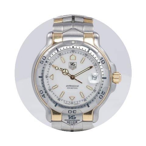 TAG Heuer Stainless Steel & 18k Yell...