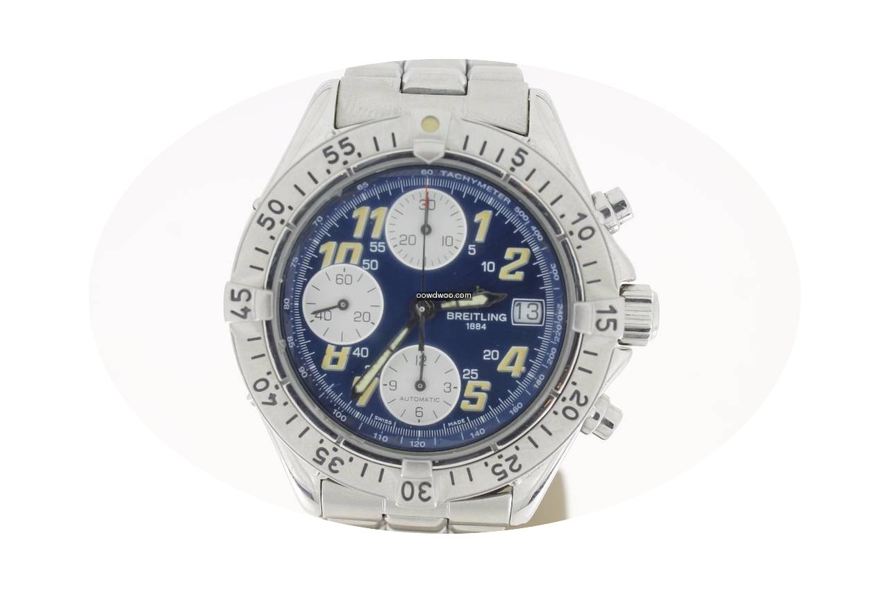 Breitling Colt Steel OceanBlueDial (B&P2...