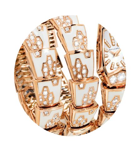 Bulgari Serpenti Jewelery Scaglie 26mm L...
