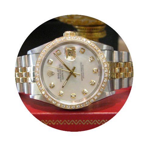 Rolex Oyster Perpetual Datejust Diamonds...