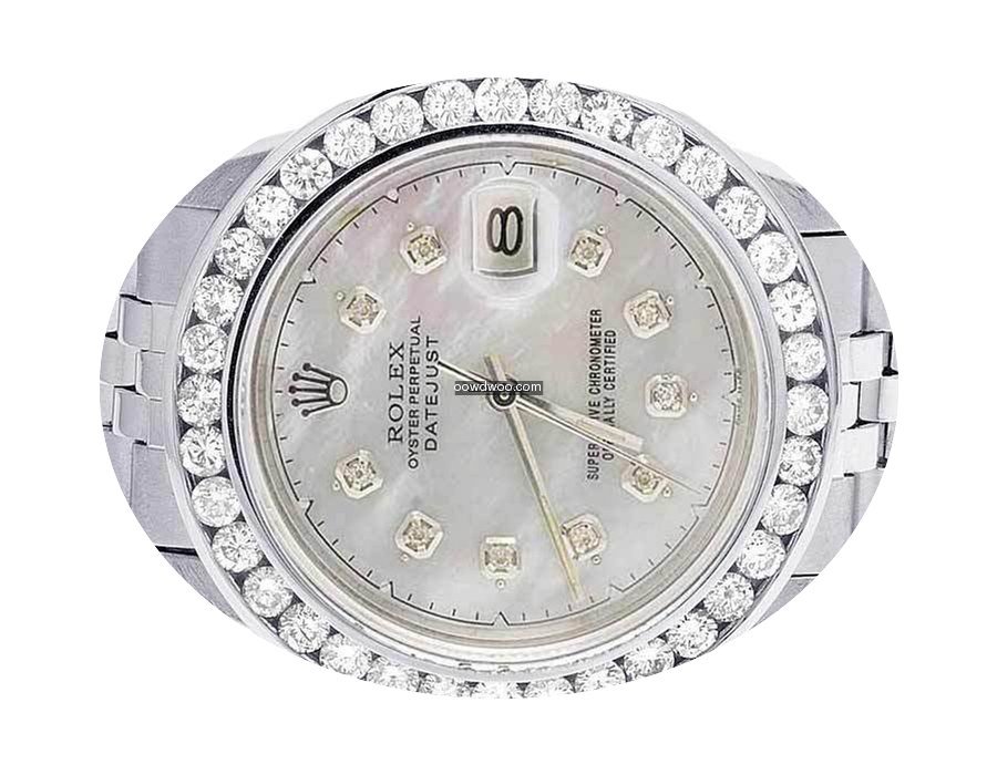 Rolex Mens Rolex Datejust 36MM Quickset ...