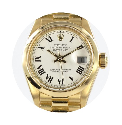 Rolex Oyster Perpetual Datejust Lady 18k...