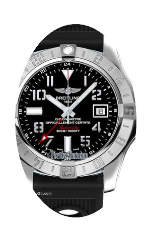 Breitling Avenger II GMT Mens Watch...