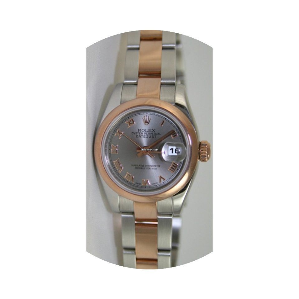 Rolex Datejust 179161 Lady's Steel and R...