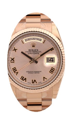 Rolex Day-Date 118235 Pink roman...