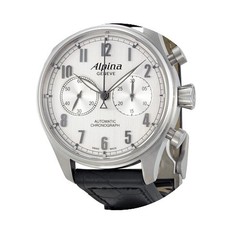 Alpina Automatic Chronograph Silver Dial...