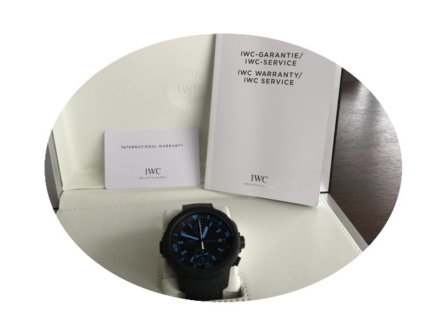 IWC Aquatimer Chronograph Blu Edition...