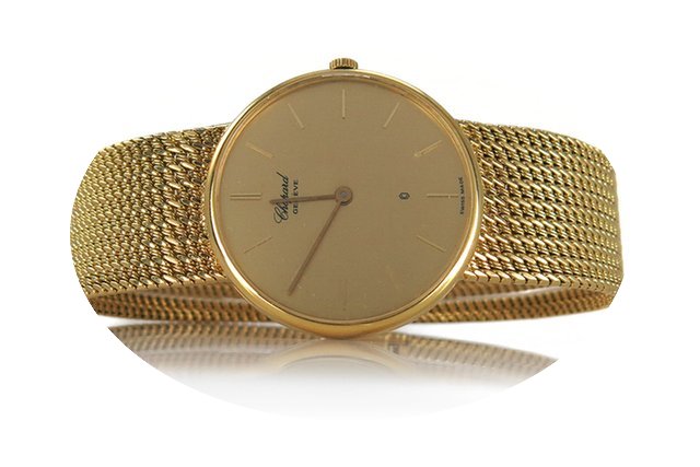 Chopard Classic 1091 750 Gelbgold Quarz ...