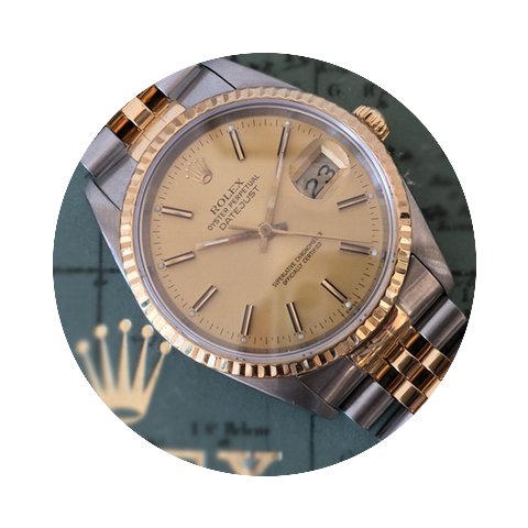 Rolex Datejust Steel & Gold 36mm Nic...